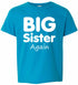 Big Sister Again Youth T-Shirt