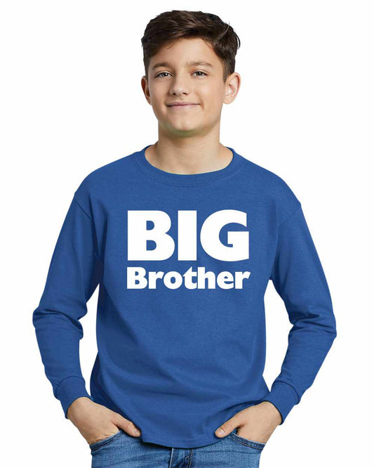 BIG BROTHER on Youth Long Sleeve Shirt