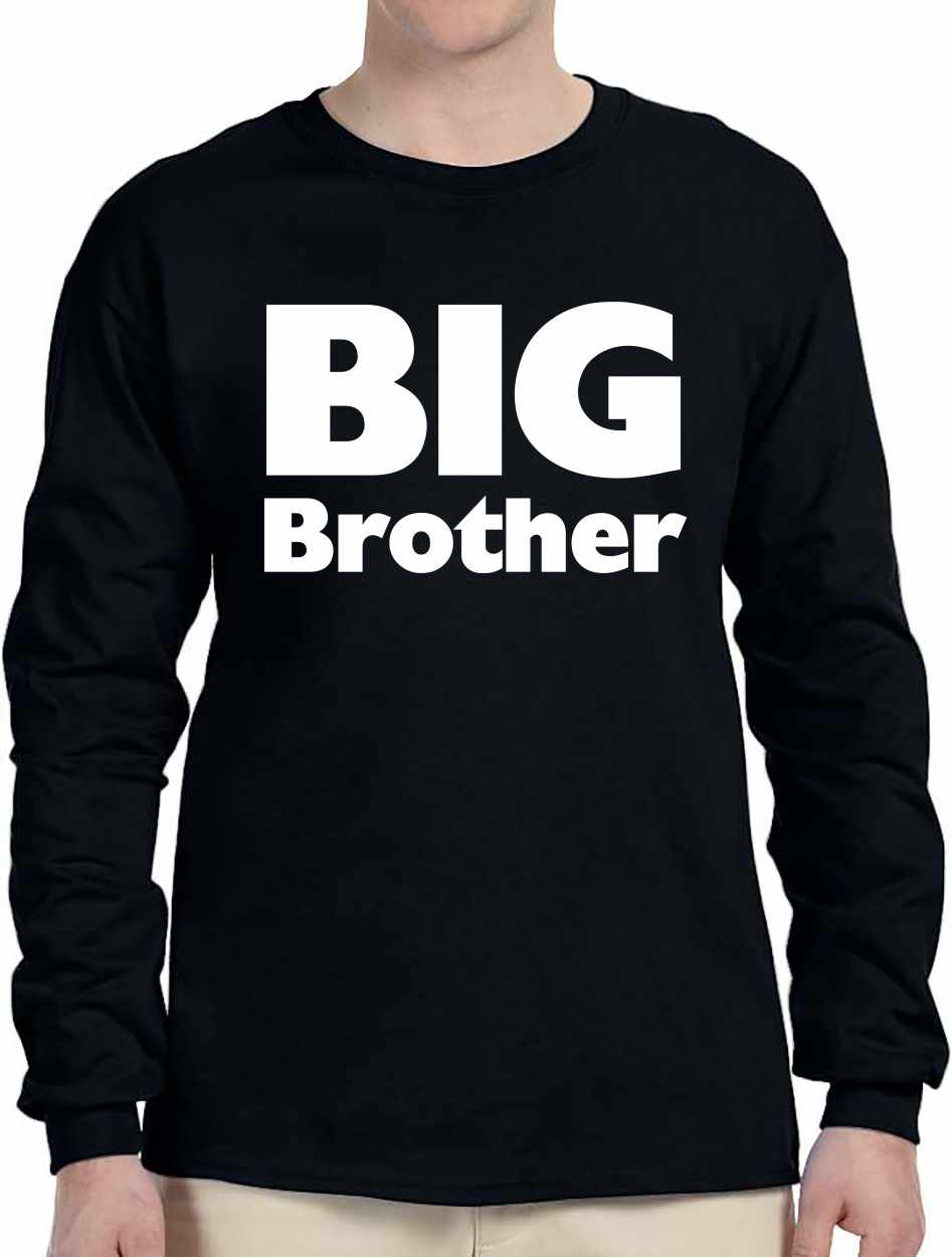 BIG BROTHER on Adult Long Sleeve (#861-3)