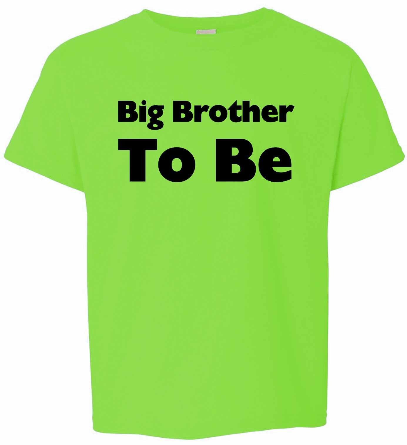 Big Brother To Be on Kids T-Shirt (#863-201)