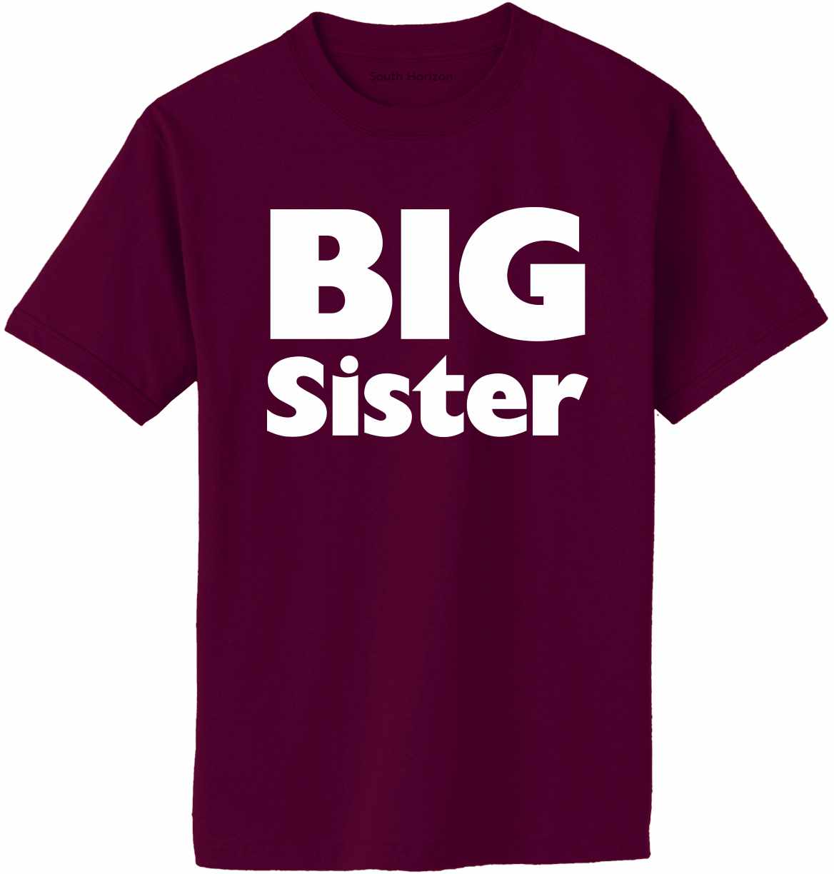 BIG SISTER Adult T-Shirt (#874-1)