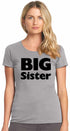 BIG SISTER on Womens T-Shirt (#874-2)