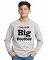 Only Child Big Brother on Youth Long Sleeve Shirt