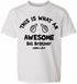 This is What an AWESOME BIG BROTHER Looks Like Youth T-Shirt