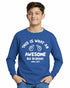 This is What an AWESOME BIG BROTHER Looks Like on Youth Long Sleeve Shirt (#964-203)