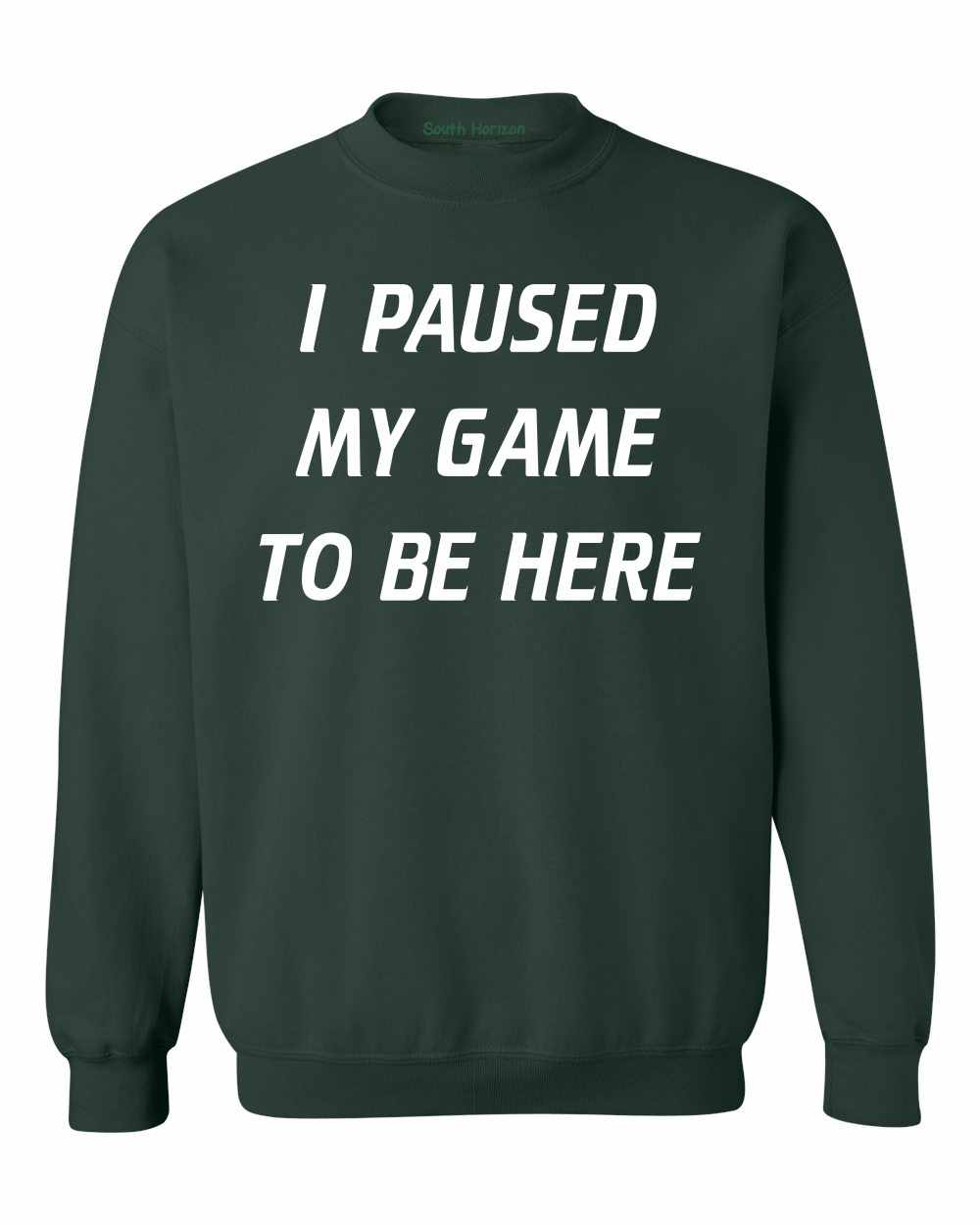 I Paused My Game to Be Here Sweat Shirt (#970-11)