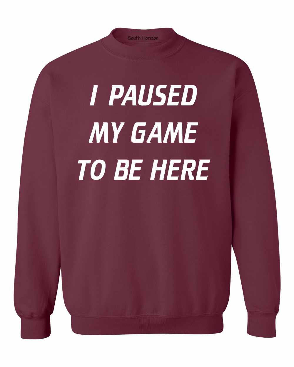 I Paused My Game to Be Here Sweat Shirt