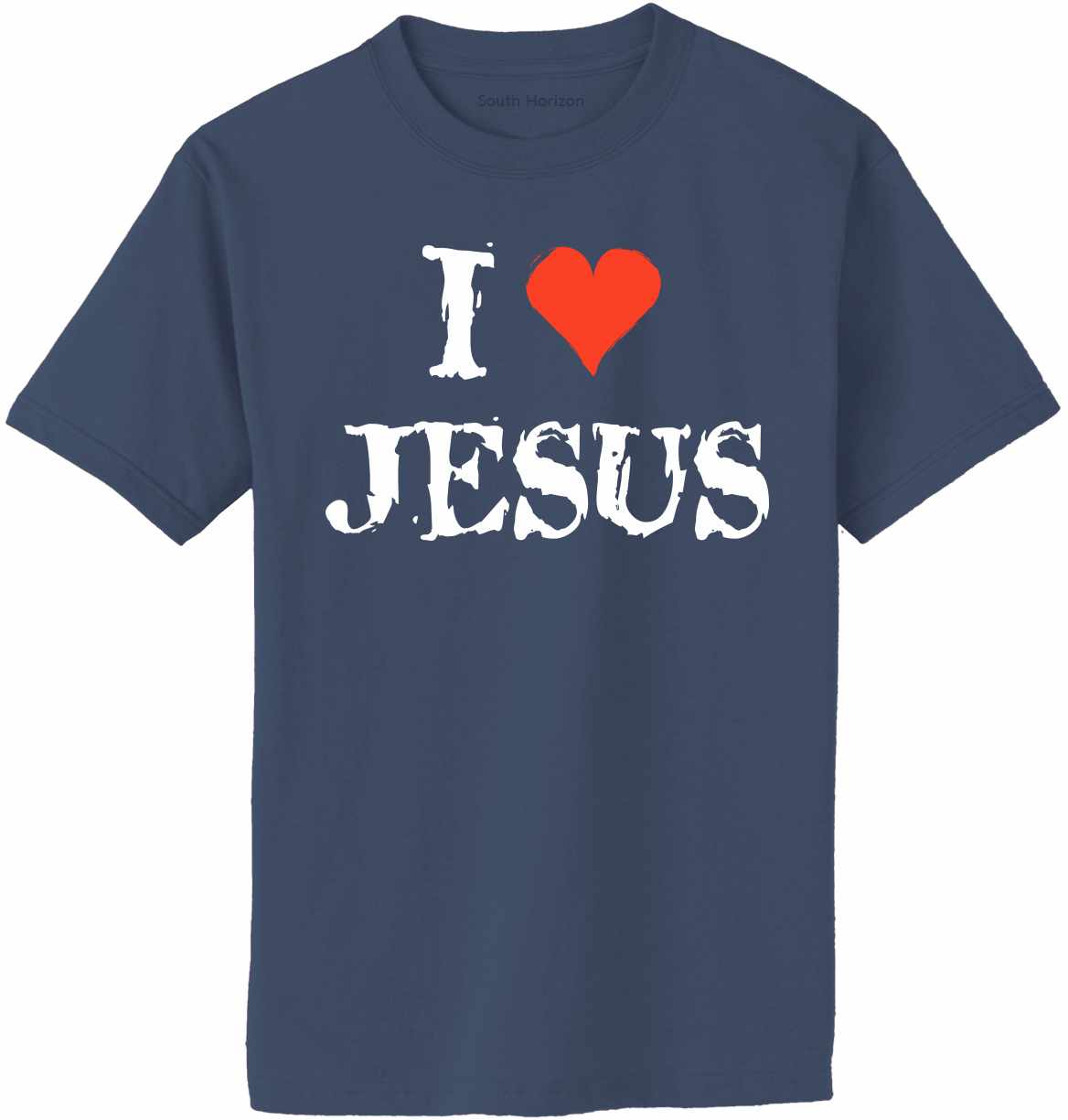 I Love Jesus Adult T-Shirt (#971-1)