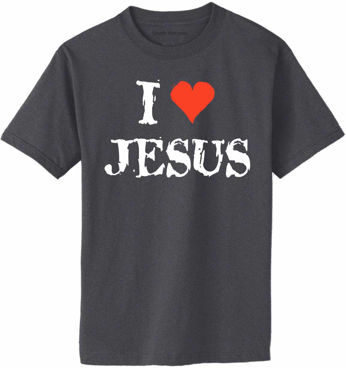 I Love Jesus Adult T-Shirt (#971-1)
