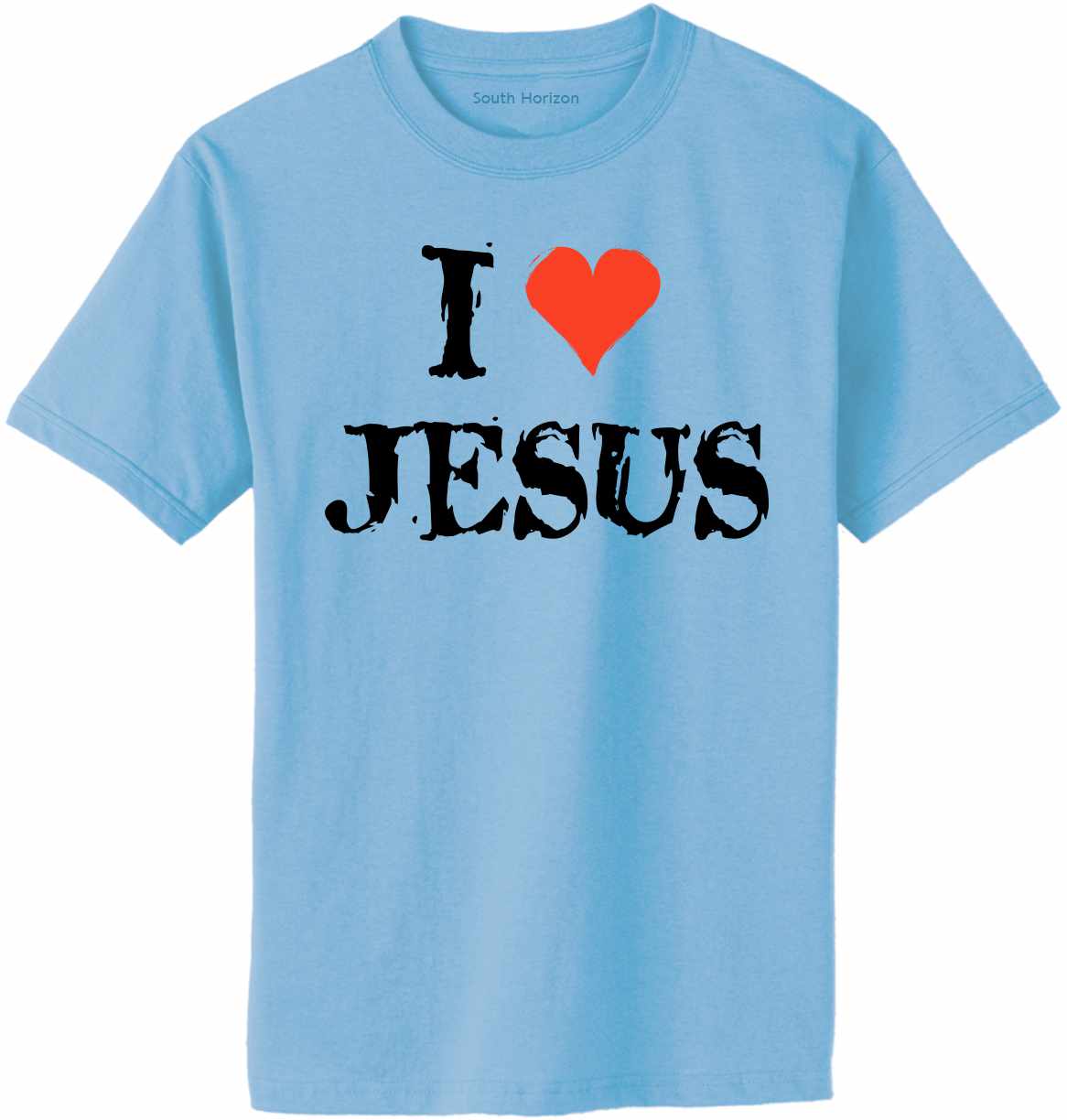 I Love Jesus Adult T-Shirt