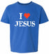 I Love Jesus on Kids T-Shirt (#971-201)