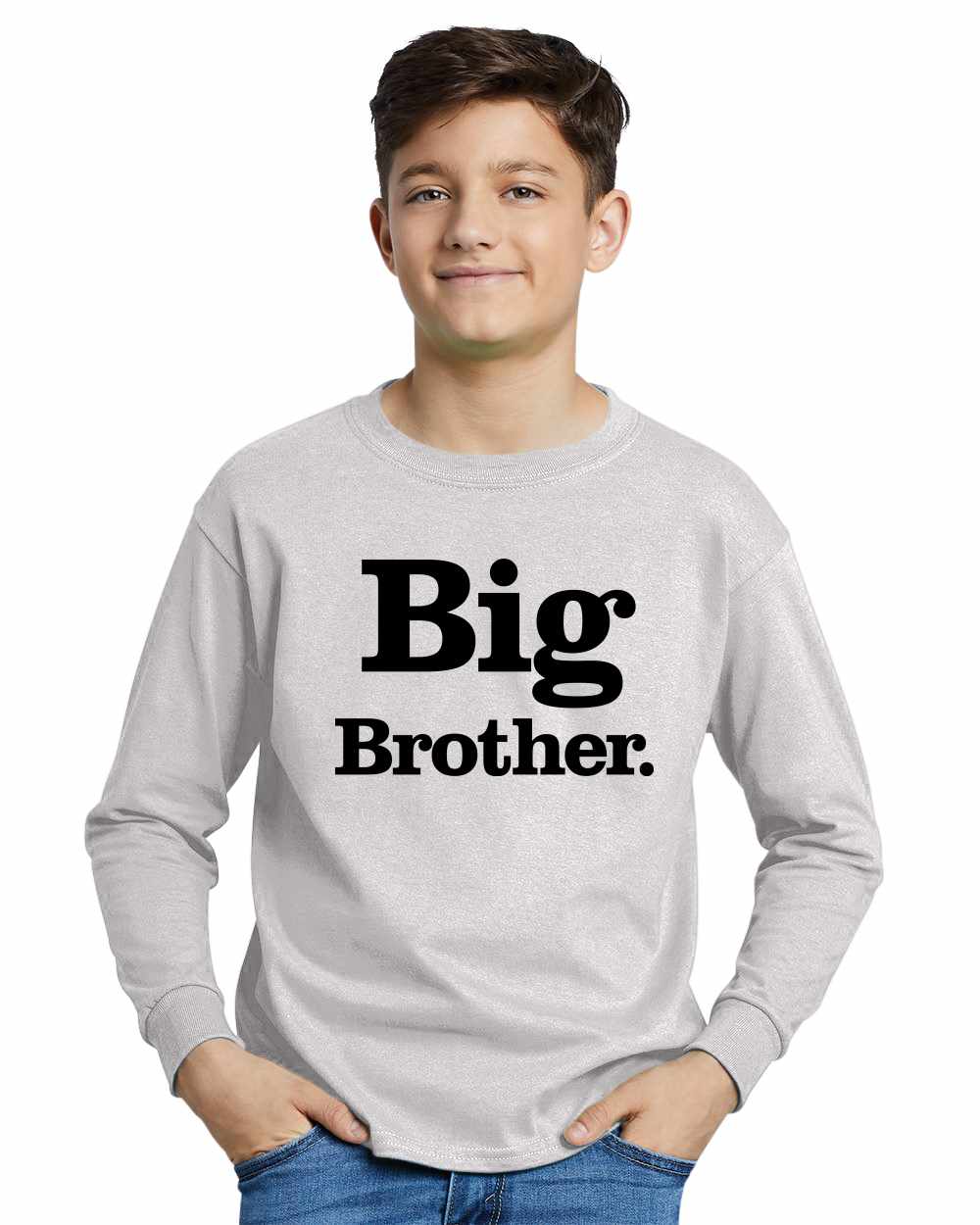 Big Brother (period) on Youth Long Sleeve Shirt (#976-203)