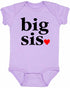 Big Sis, Big Sister on Infant BodySuit (#985-10)