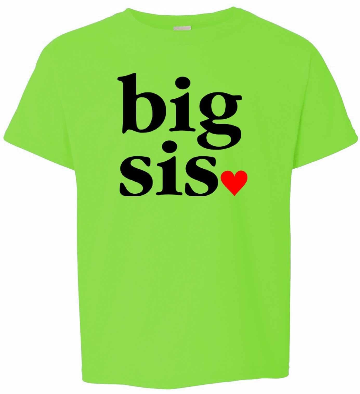 Big Sis, Big Sister on Kids T-Shirt (#985-201)