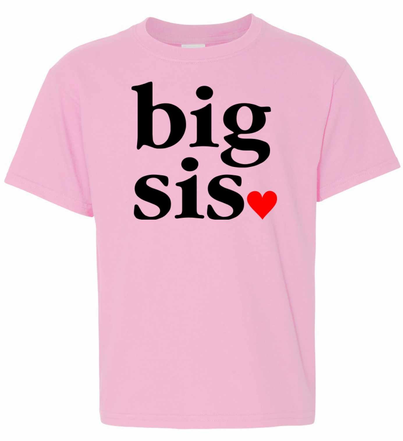 Big Sis, Big Sister on Kids T-Shirt (#985-201)