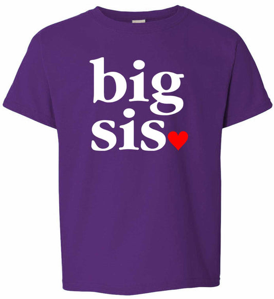 Big Sis, Big Sister on Kids T-Shirt
