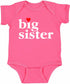 Big Sister on Infant BodySuit (#986-10)