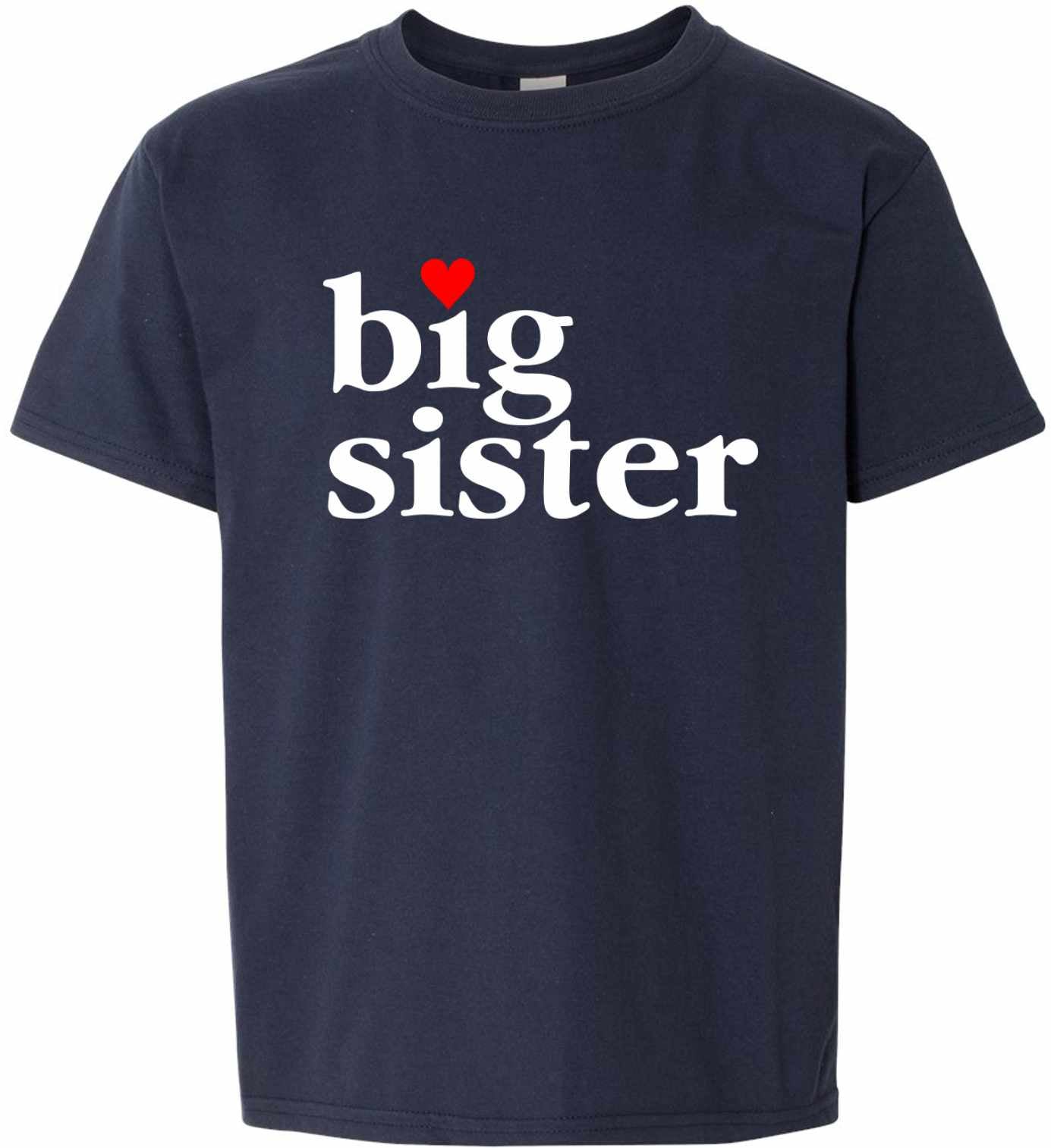 Big Sister on Kids T-Shirt (#986-201)