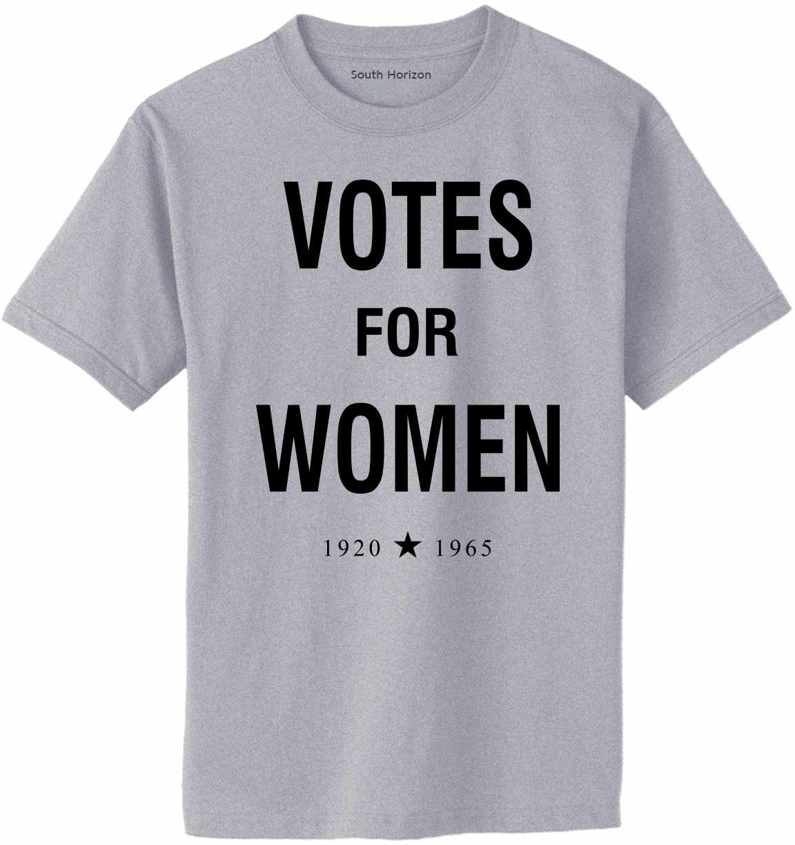 Votes For Women Adult T-Shirt (#994-1)