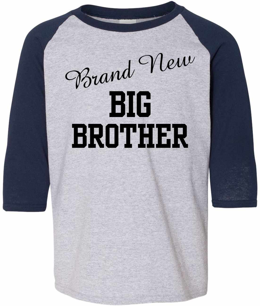 Brand New Big Brother on Youth Baseball Shirt (#999-212)
