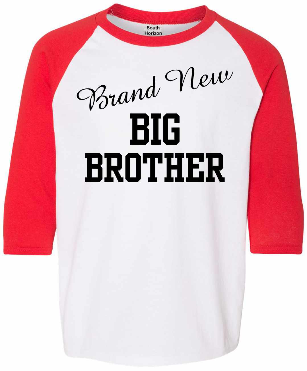 Brand New Big Brother on Youth Baseball Shirt